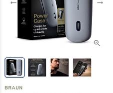Braun Power-case travel charger