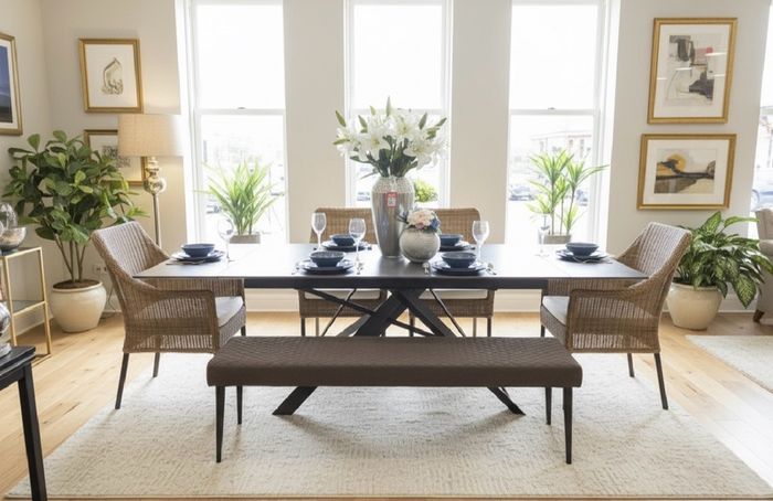 Dining  tables and chairs at the Outlet Store in Kimmage
