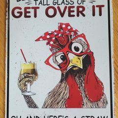 Let Me Pour You.... : Metal Sign
