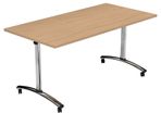 Tilting Training Room Retangular Table - 1500w x 750d