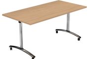 Tilting Training Room Retangular Table - 1500w x 750d