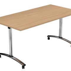 Tilting Training Room Retangular Table - 1500w x 750d