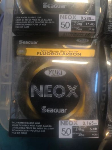 Yuki seaguar fluorocarbon 50m spools new