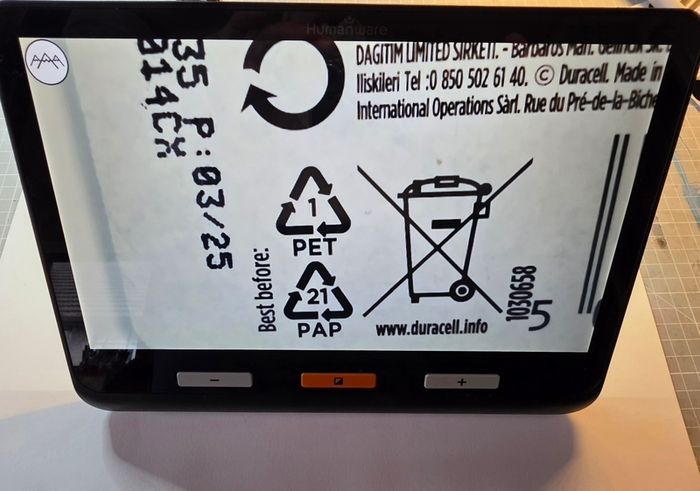 Humanware Explorer 8 Handheld digital Electronic Magnifier