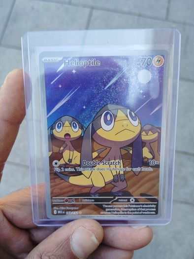 helioptile 143/132 Pokemon card