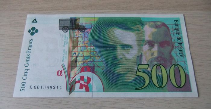France 500 Cents