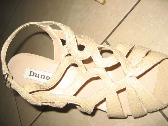 Dune Cream Sandals