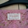 NEW - Avoca mohair & wool pink cardigan UK 10 Image 2