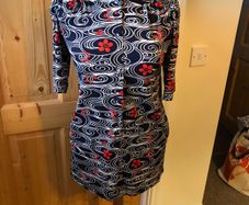 Vintage Ladies Dress with pockets