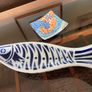 Vintage Sargadelos Spain Ceramic Fish Dish  Spoon Rest Tapas Dish Decorative Object Image 8