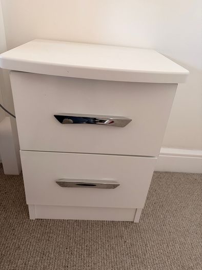 Double bed and two bedside units