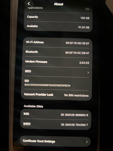 Apple iPhone 16e + Apple Watch SE 2025 GPS Bundle Fully Working Read Description