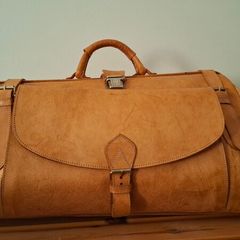Vintage Leather Doctor Bag