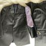 Boys Navy wool suit age 8 Image 2