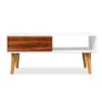 Coffee Table Solid Acacia Wood 90x50x40 cm Image 2