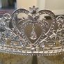Bride's Designer Crystal Head piece Image 5