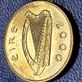 Ireland 2000 Stunning 20p Coin  Uncirculated Lustrous! Image 3