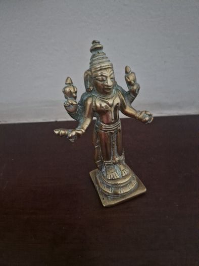 brass daiety hindu figure