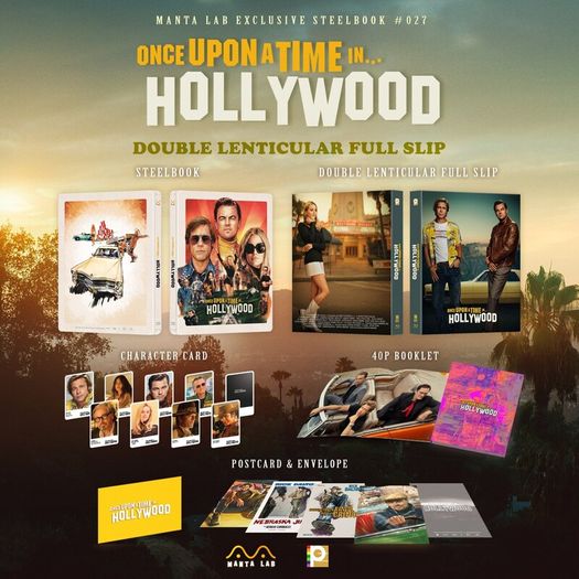 Manta Lab Once Upon a Time in Hollywood Double Lenticular Full Slip