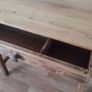 Antique Irish Pine Table Victorian Scullery or Writing Table  Rustic Farmhouse Image 2