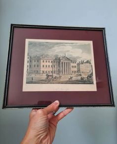 Vintage Print of GPO Dublin