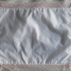 Vintage White Pillowcase