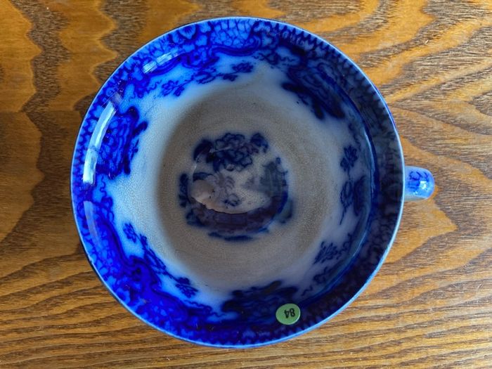 Supper plate and teacup
