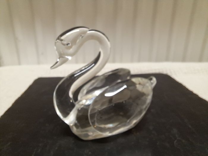 Galway Crystal Swan Figurine