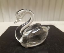 Galway Crystal Swan Figurine