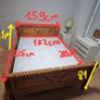 King Size bed frame  mattress, and Double bed with mattress, first see will buy Image 2