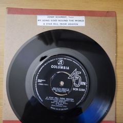 Josef Schmidt My Song Goes Round The World A Star Fell From Heaven 7 inch Single Columbia SCD 2238