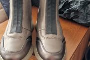 Hispanitas Polinesia Bronze leather ankle boots brand new Size 39