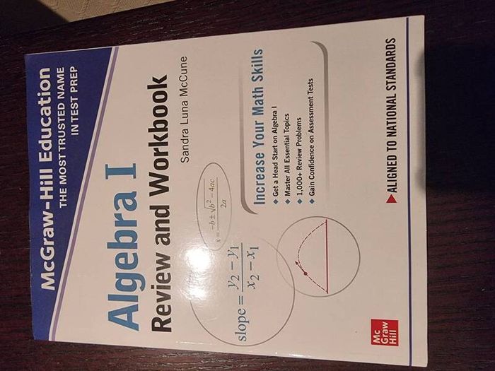 McGraw-Hill Education Algebra I Review and Workbook