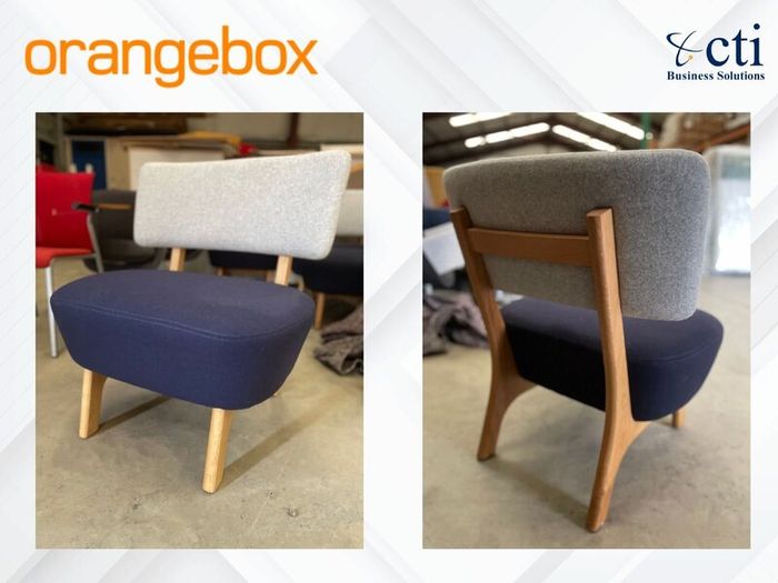 4 x Orangebox Lounge/Reception Chairs - Grade A