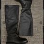 Leather Tall Boots Size Uk 6 Image 6