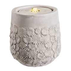 LED Flower Pattern Fountain