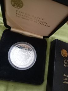 Celtic swan coin euro new in box