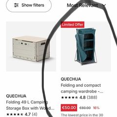 camping storage Quechua Decathlon