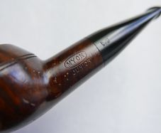 Vintage Myon Junior Vintage Briar Wood Smoking Pipe Made in France (good condition)