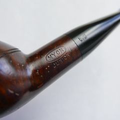 Vintage Myon Junior Vintage Briar Wood Smoking Pipe Made in France (good condition)