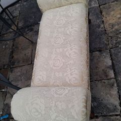 Upholstered ottoman bench