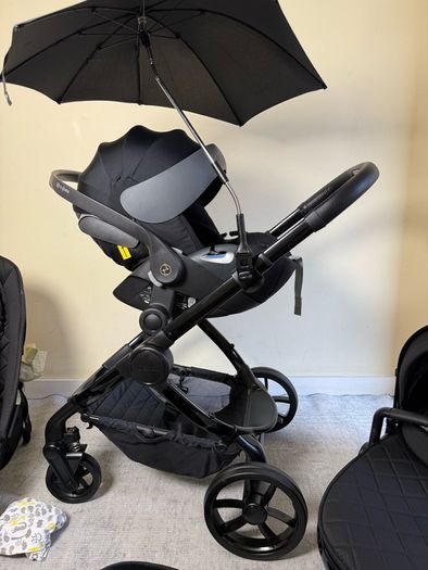 icandy peach 7 cerium collection Cybex car seat and isofix base rotating