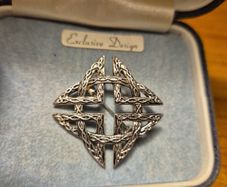 Vintage Celtic Brooch