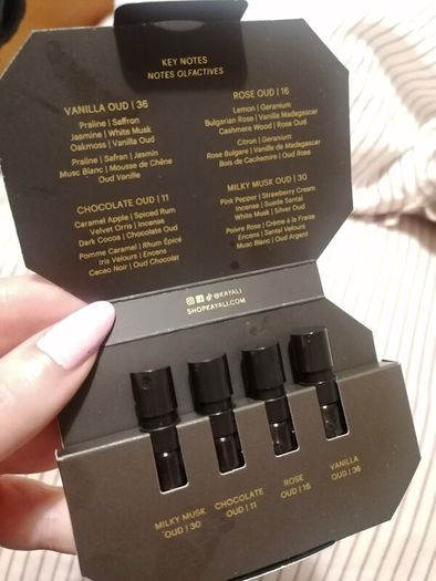 Kayali oudgasm discovery set perfume fragrance