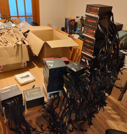 Defective Psu Lot 20 Units For Repair / Parts Only