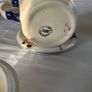 genuine antique Art Deco paneled ceramic teapot Image 8