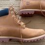 BNWT Premium Timberland Boots 6-Inch Natural Size 9 UK Image 6