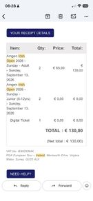 Irish Open tickets