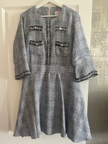 Savida Pearl Tweed Dress BNWT