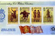1976 Isle of Man The 200th Anniversary of the American Revolution Commemorative Stamps Miniature Sheet Mint Never Hinged (MNH)